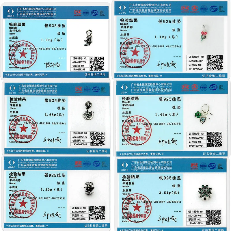 Original 925 Sterling Silver Charm Beads Clover Sunflower Tulip Carnation Pendant For Women Jewelry Fashion Gift 2