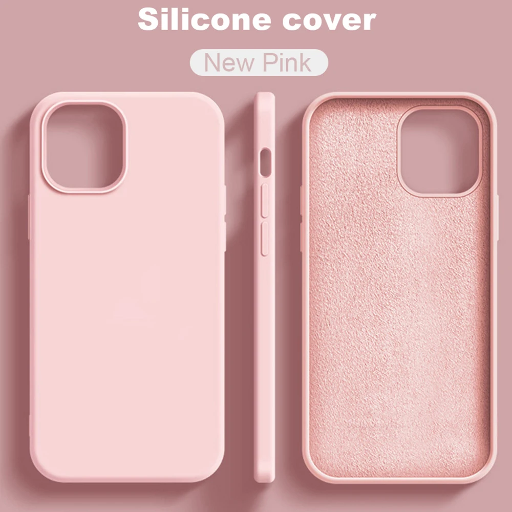 Luxury Shockproof Liquid Silicone Phone Case - Premium Protection Cover