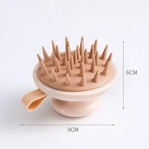 Head Body Scalp Massage Brush Silicone Shampoo Brush Hair Washing Comb Shower Brush Bath SPA Massage Brush Hair Brush