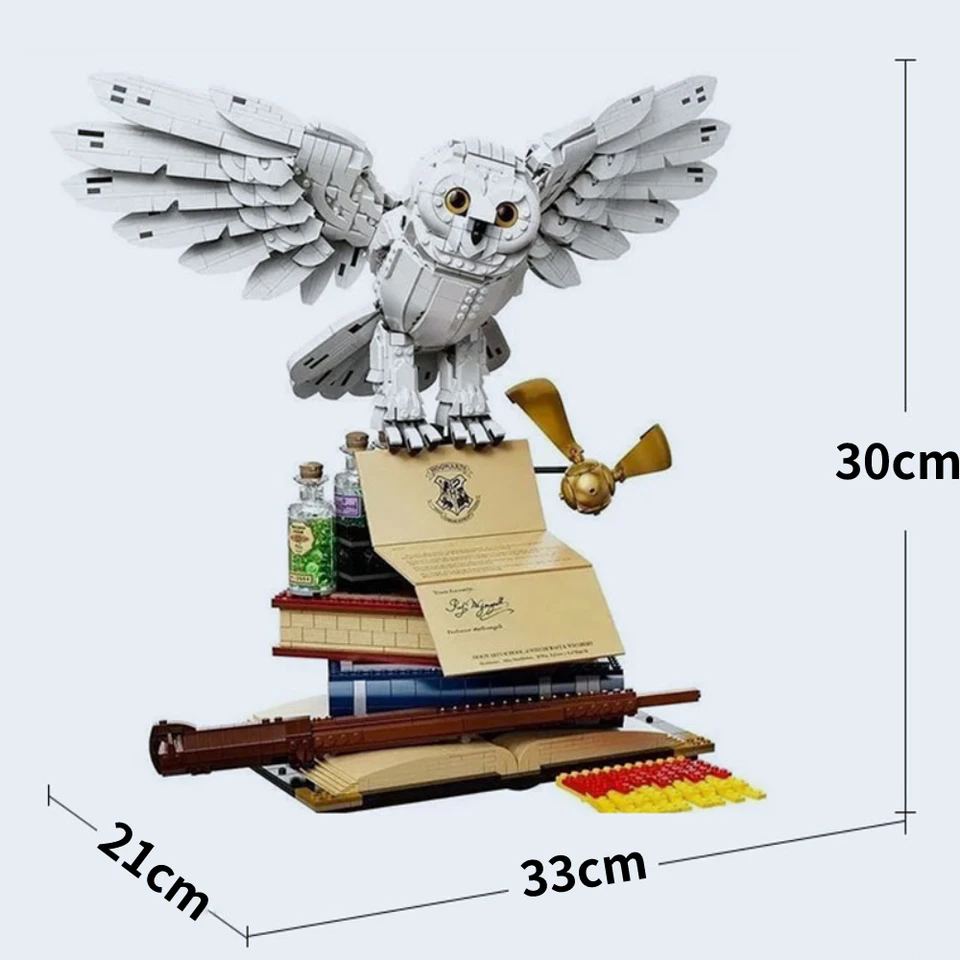 Magic Owl Building Blocks 76391 Assembling Model Collector Edition Set For Adults Toys Christmas Gifts（Not Compatible with Lego）