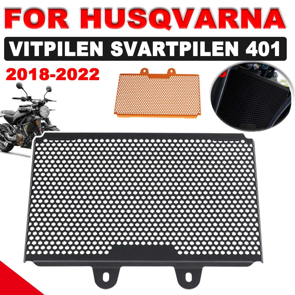 Per Husqvarna 401 Svartpilen 401 Vitpilen 401 2018- 2021 2022 Accessori Moto Protezione Radiatore Griglia Griglia Copertura Protector