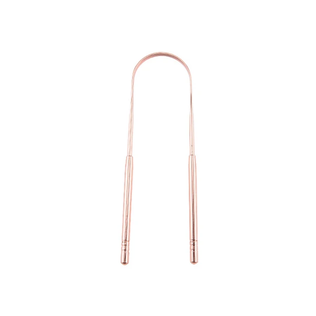 Stainless Steel Tongue Scraper Cleaner Fresh Breath Cleaning Coated Tongue Toothbrush Oral Hygiene Care Tools 2