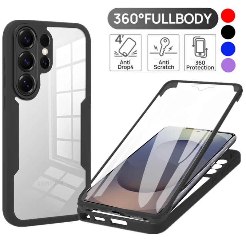 Shockproof Full Body Protection Case with Screen Protector