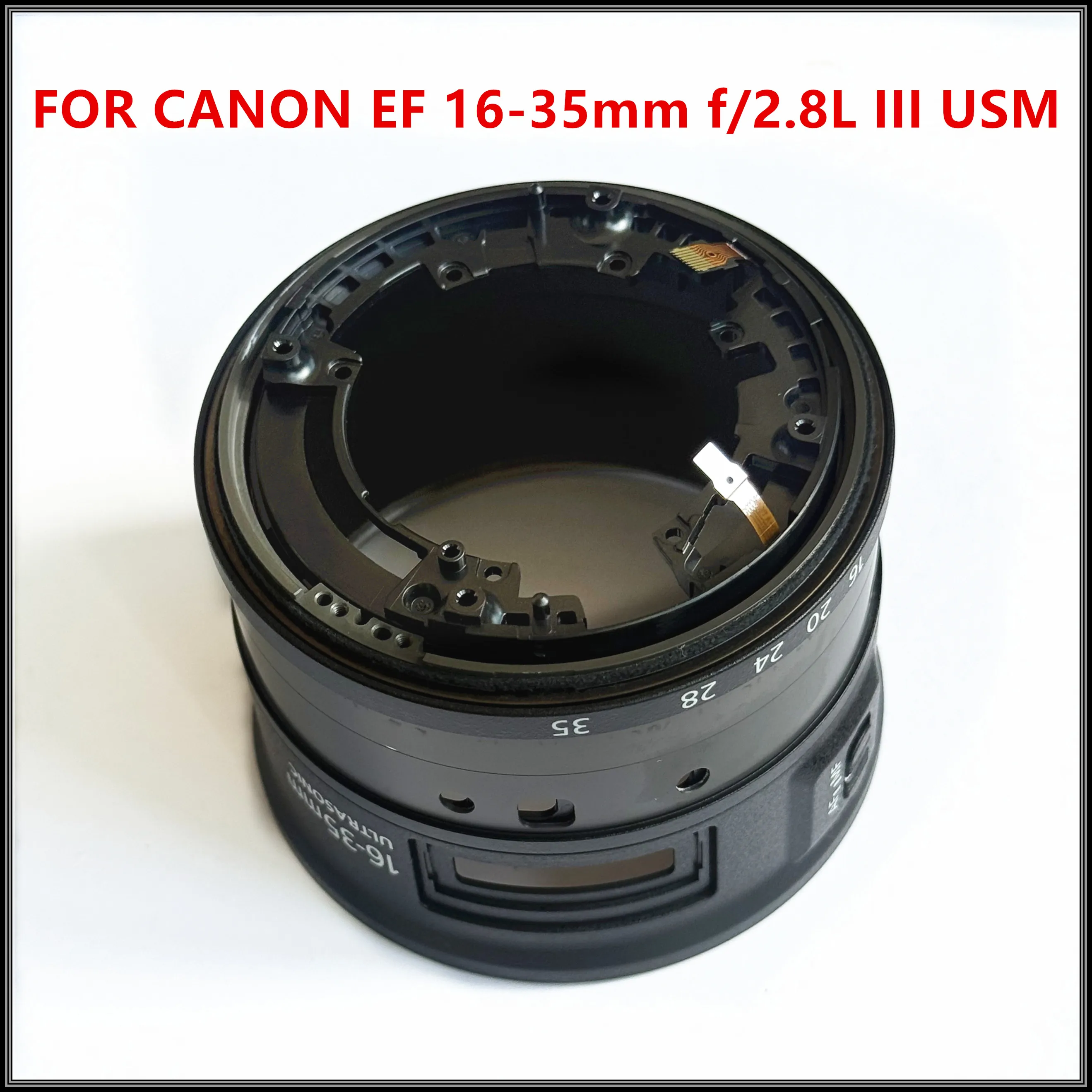 캐논 EF 16-35mm f/2.8L III USM용 새 렌즈 배럴 링 고정 슬리브 어셈블리 수리 부품