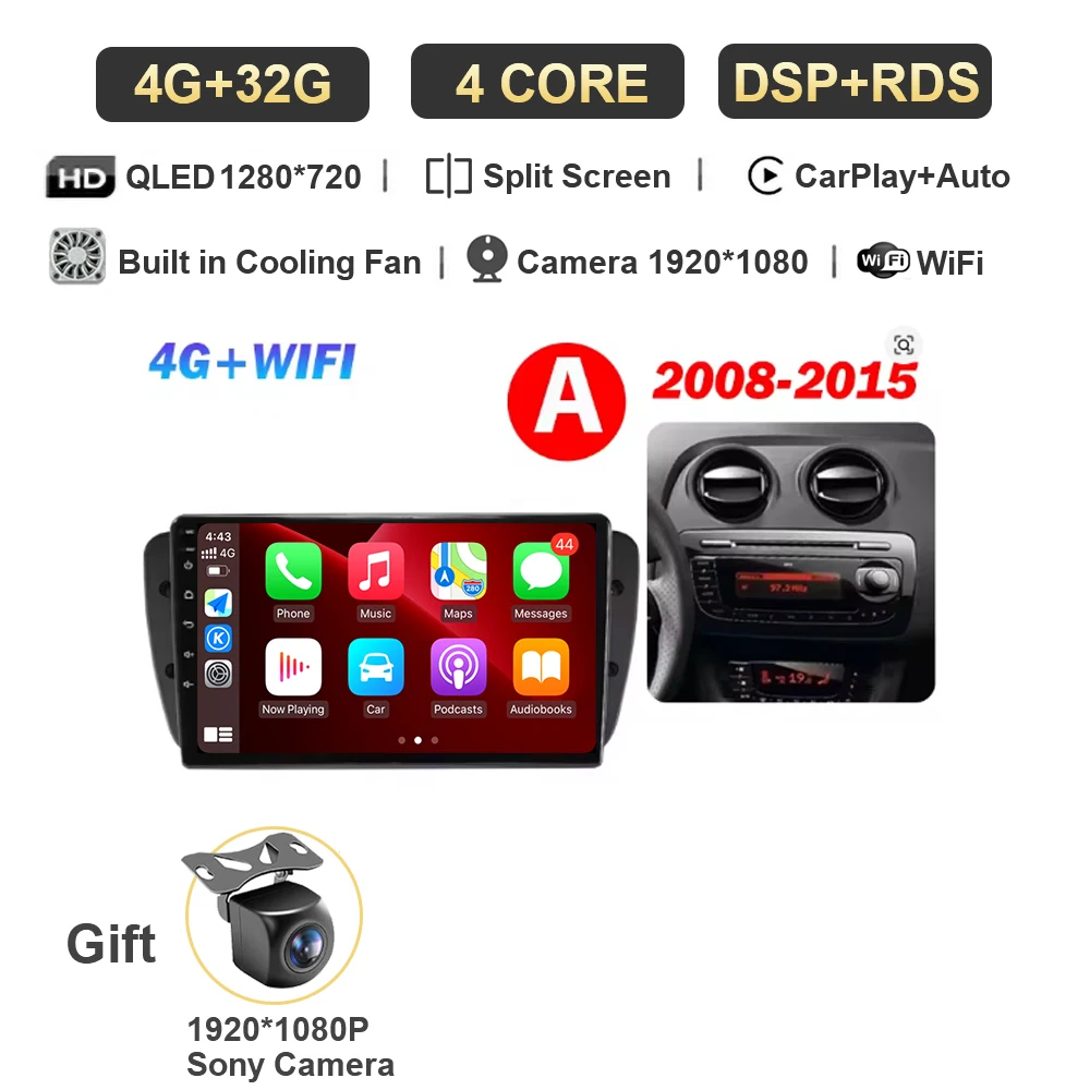 4G-32G CAM