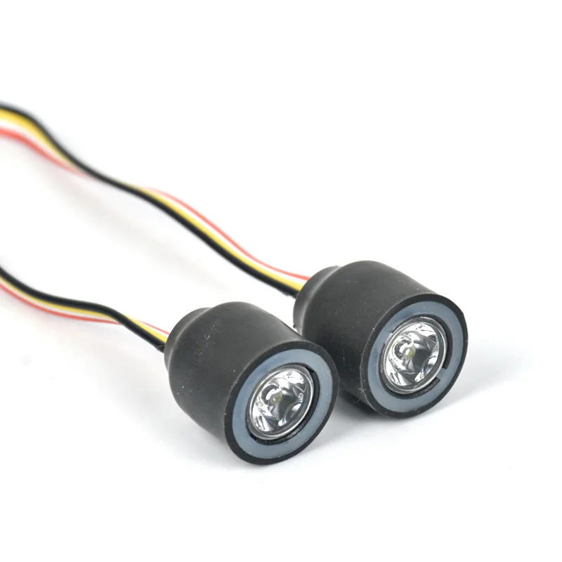 Phare LED 20mm Yeux d'Ange pour Voiture RC 1/10 - Kit Éclairage