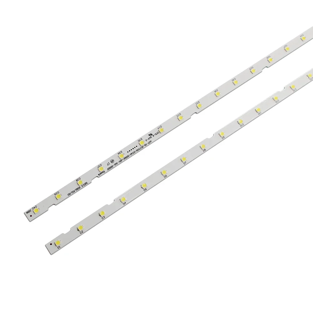 10pcs/Lot LED Backlight Strip for Samusng 55NU7100 UE55NU7300 UE55NU7100 UN55NU7100 AOT_55_NU7300_NU7100 BN96-45913A BN61-15485A