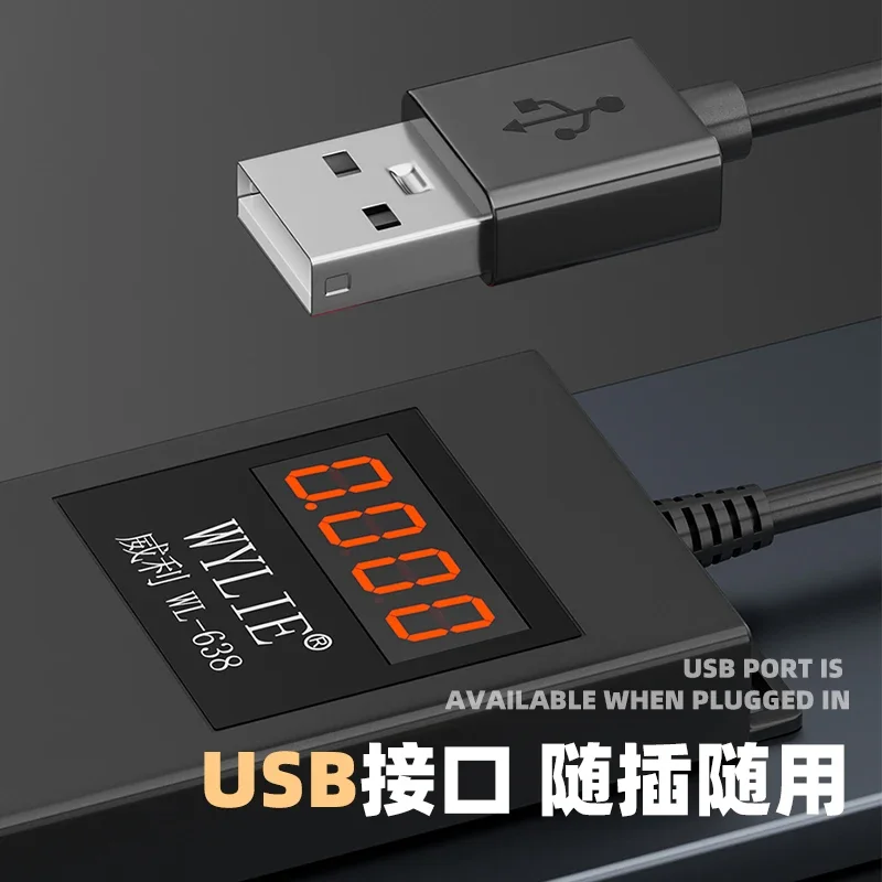 WYLIE WL-638 스마트 전원 공급 케이블, 아이폰 6G-15 프로 맥스, 안드로이드 마더보드용, 배터리 부트 라인, 과전압 보호