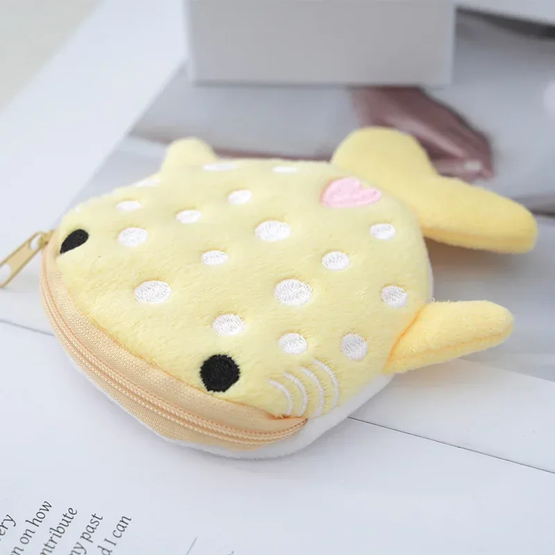 Cute Animal Plush Coin Purse with Keychain - Mini Wallet and Gift