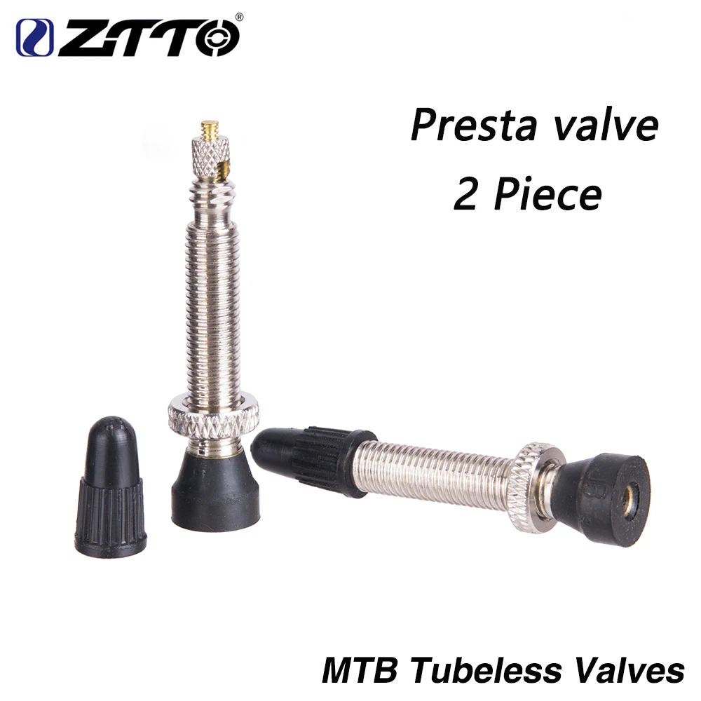 ZTTO MTB Road Bicycle Tires 30mm Tubeless Valves Sclaverand Valve