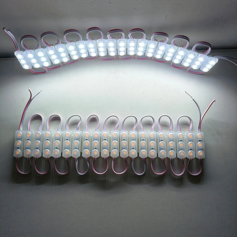 200pcs DC12V 2835 3LED Module Injection Outdoor Waterproof IP67 Strip ...