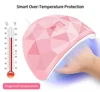 LED Nail Dryer Lamp For Nails 18 UV Lamp Beads Drying All Gel Polish USB Charge Professional Manicure Equipment 3