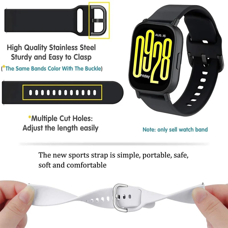 Watch Band For Xiaomi Redmi 5 Active Strap Replacement Lite correa...