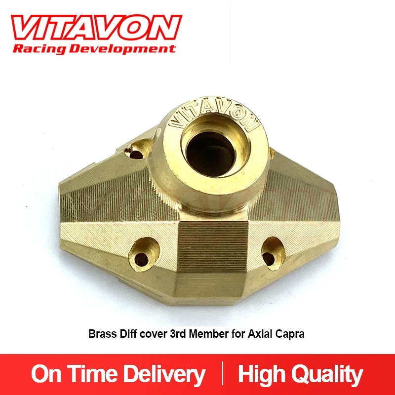 Vitavon Capra Cnc Brass Diff Cover 3Rd Member Per Axial Capra Vende Un Pezzo