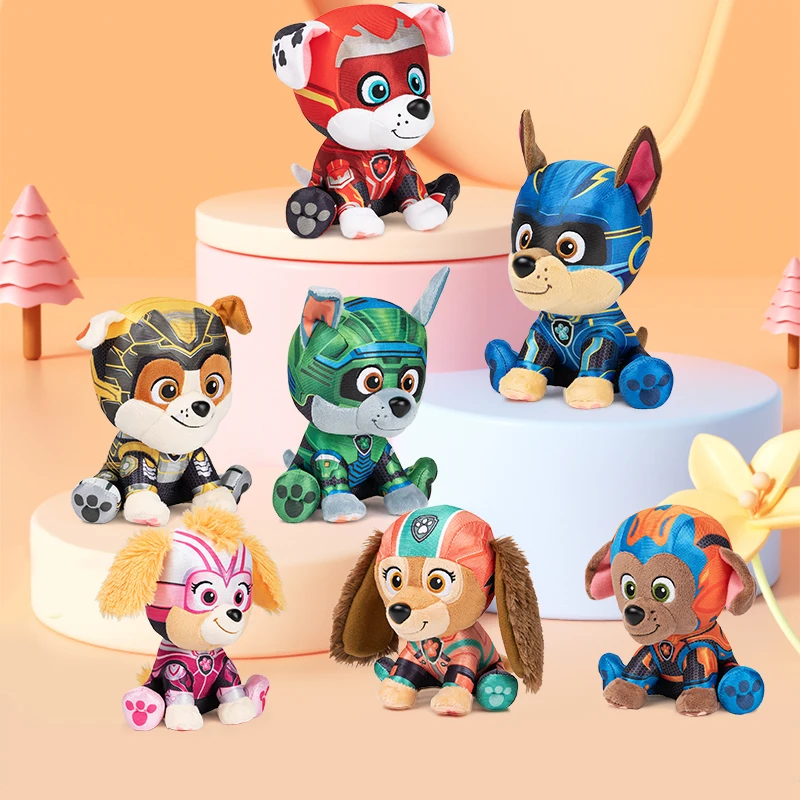 Juguete de peluche oficial de la patrulla canina Liberty, Animal de peluche  de dibujos animados, 6 , 15,2 cm, regalo de cumpleaños y Navidad para