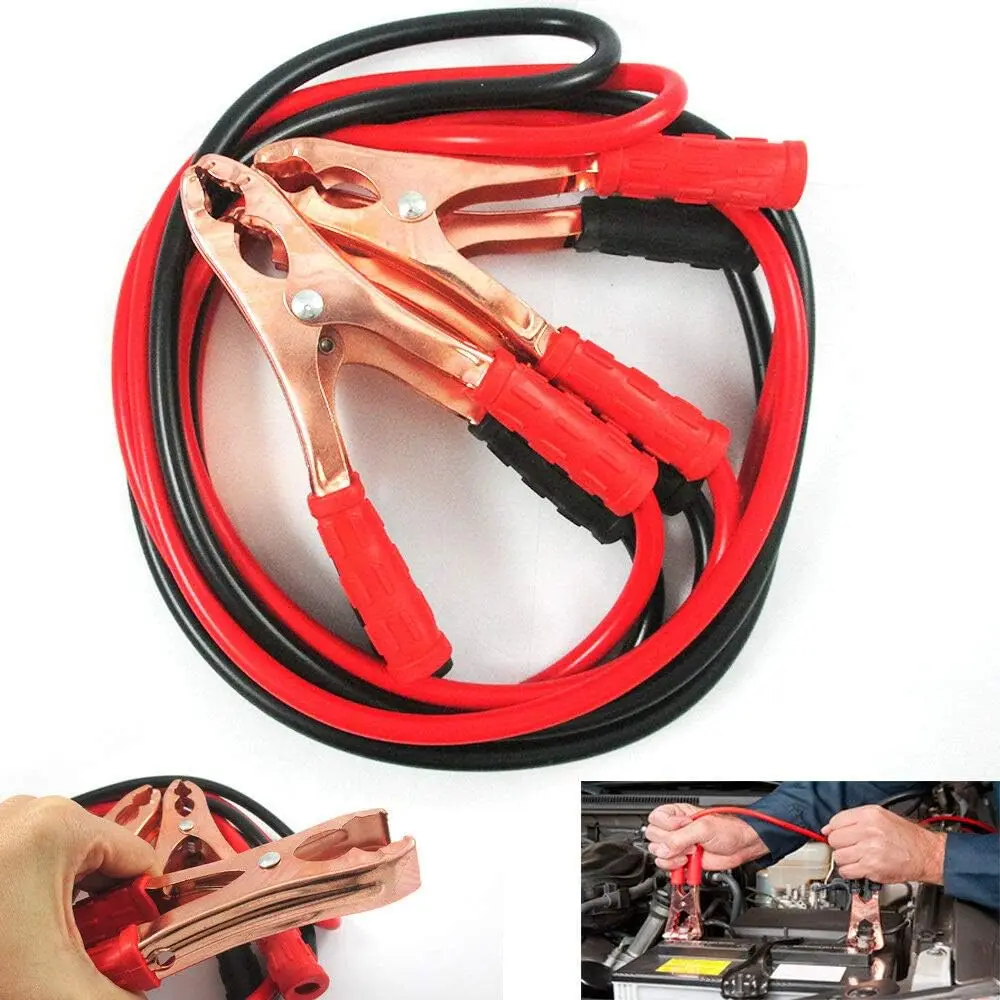 Enhanced Emergency Jump Starter Cable | Quick Start Power Booster | 1.5m Length