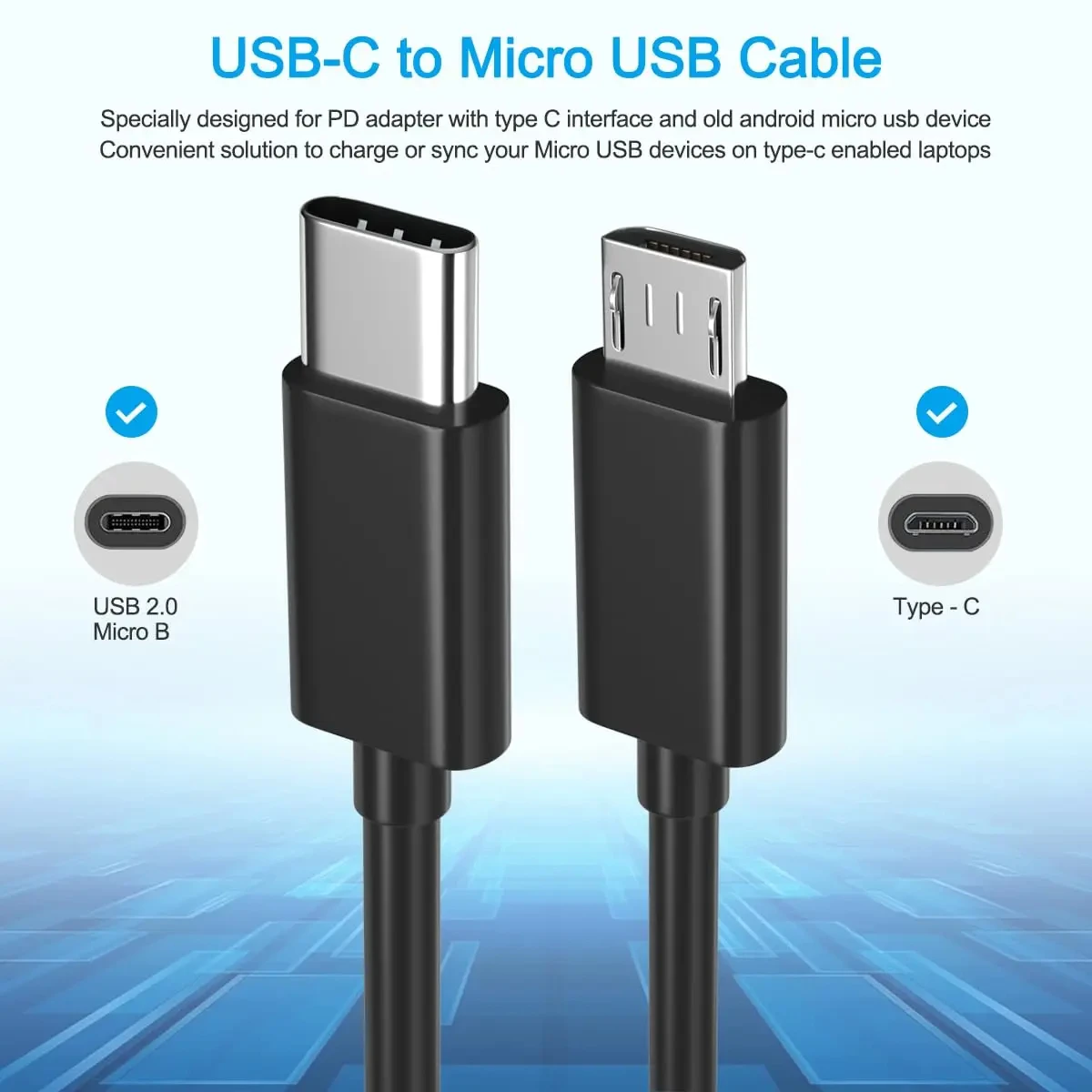 Presa USB C Cavo USB A Type-C 6ft (120W) - Caricamento Rapido E Sincronizzazione Dati Per Dispositivi Multipli Ficus Elastica - Foto 8