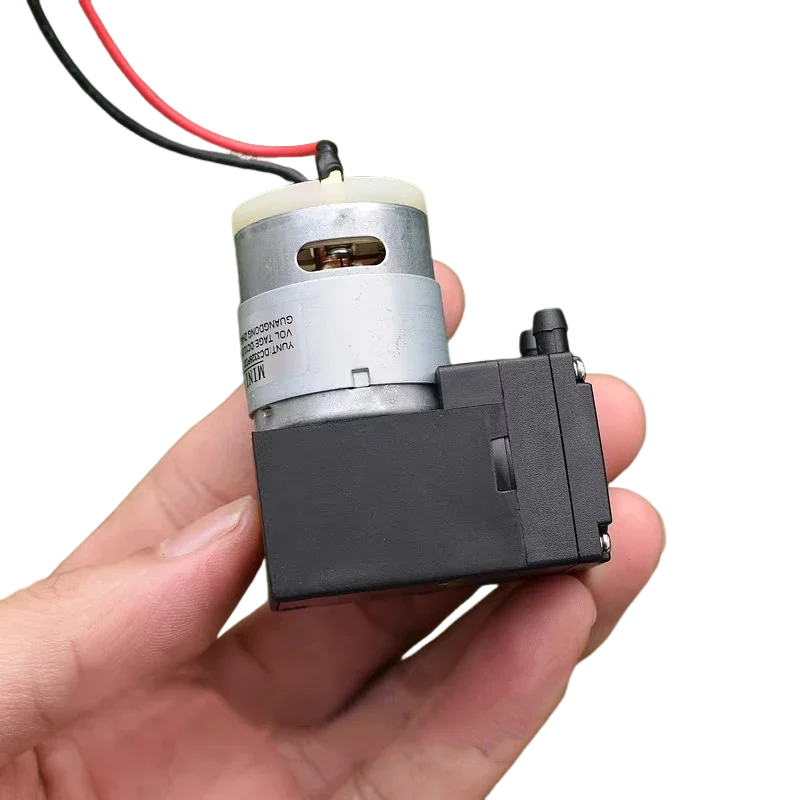 ปั๊มสุญญากาศไดอะแฟรมขนาดเล็ก DC 6V-12V ปั๊มน้ำดูดอัตโนมัติ ปั๊มแรงดันลบขนาดเล็ก 1