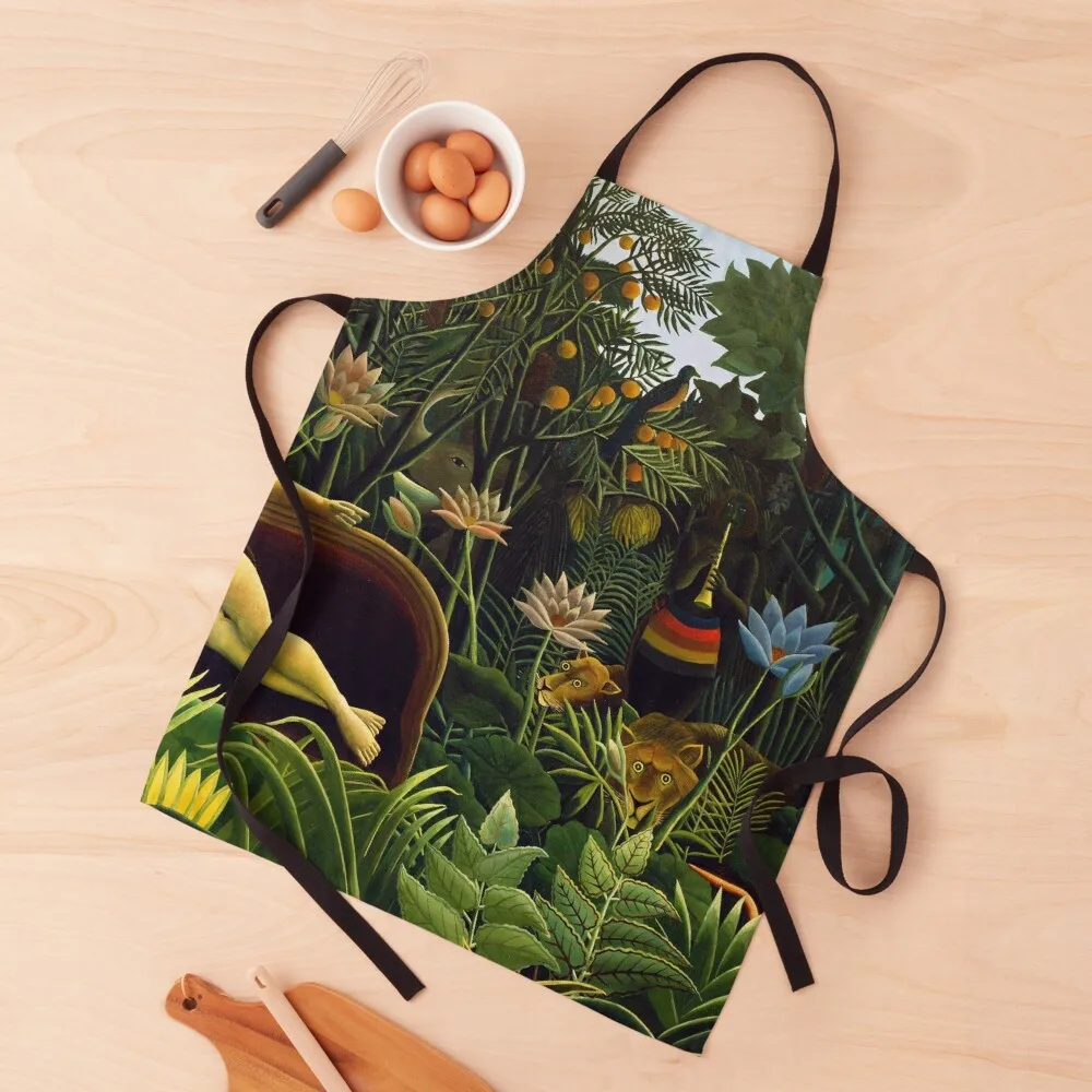 

The Dream by Henri Rousseau (1910) Apron Cooking Restaurant For Hairdresser Apron