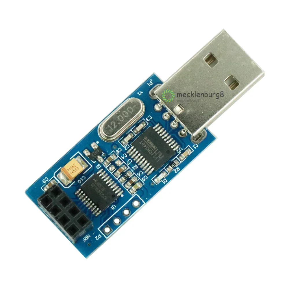 

CH340T USB to Serial Port Adapter Board for 2.4G NRF24L01+ Wireless Module NEW