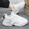 Men Sneakers Mesh Men Shoes PU Leather Platform Casual Sneakers Increased Vulcanized Shoes Light Running Shoes Tenis Masculino 4