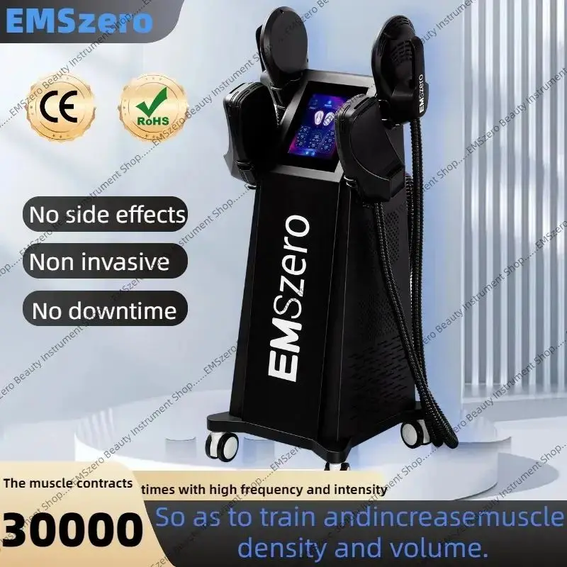 Máquina profesional para esculpir el cuerpo Emszero, tecnología EMS RF para estimulación muscular, reducción de grasa, certificación CE