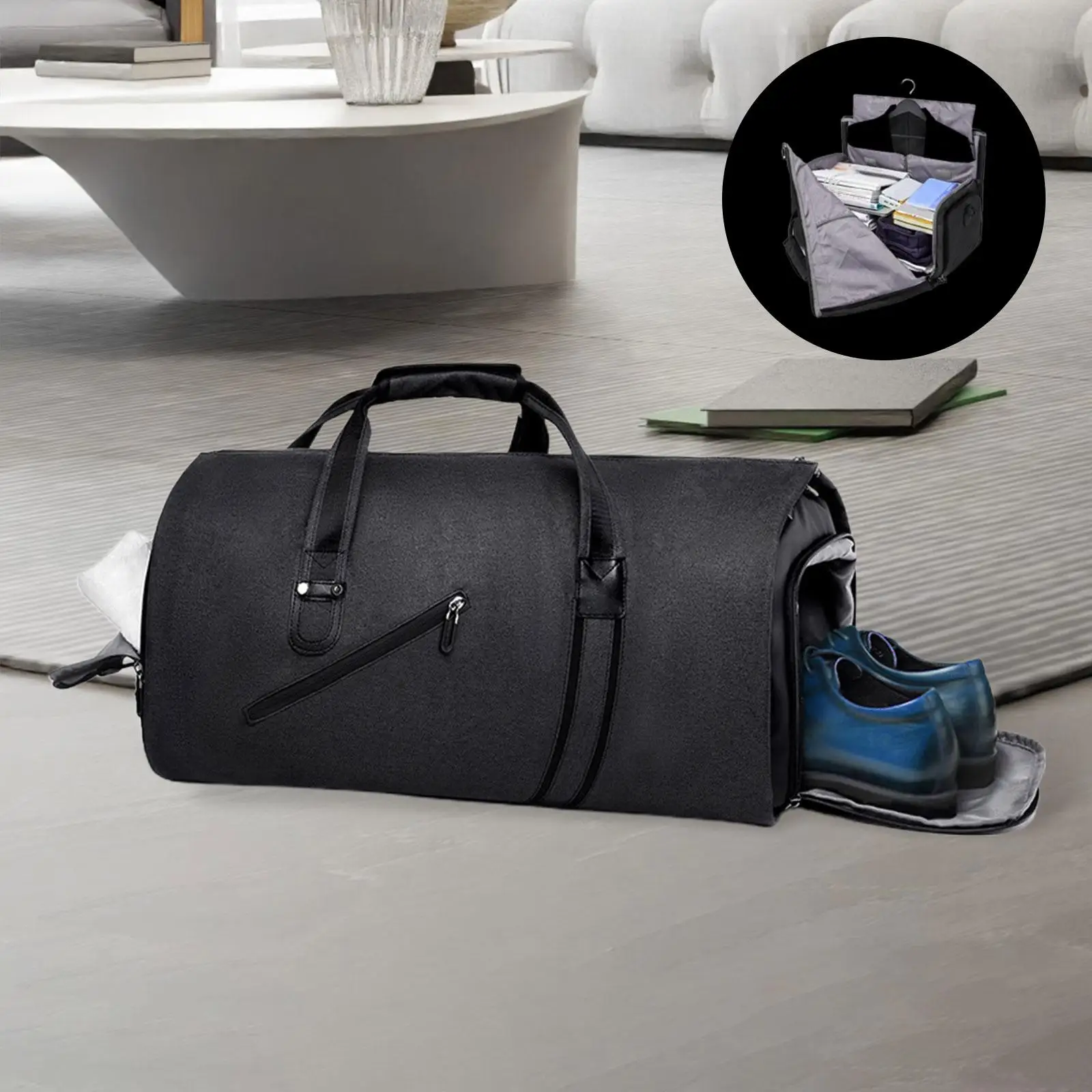 

Багажная сумка, Складная легкая сумка для хранения, переносная одежда, вещевая сумка, портативная износостойкая Дорожная Спортивная сумка с карманами