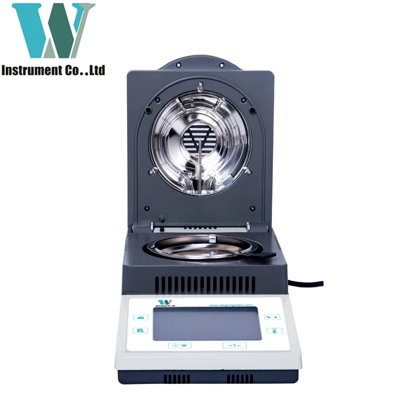 

110g 0.01% 0.001g Halogen Heating Touch Screen 50g 1mg Laboratory Industrial Chemical Stable Humidity Detector Moisture Meter