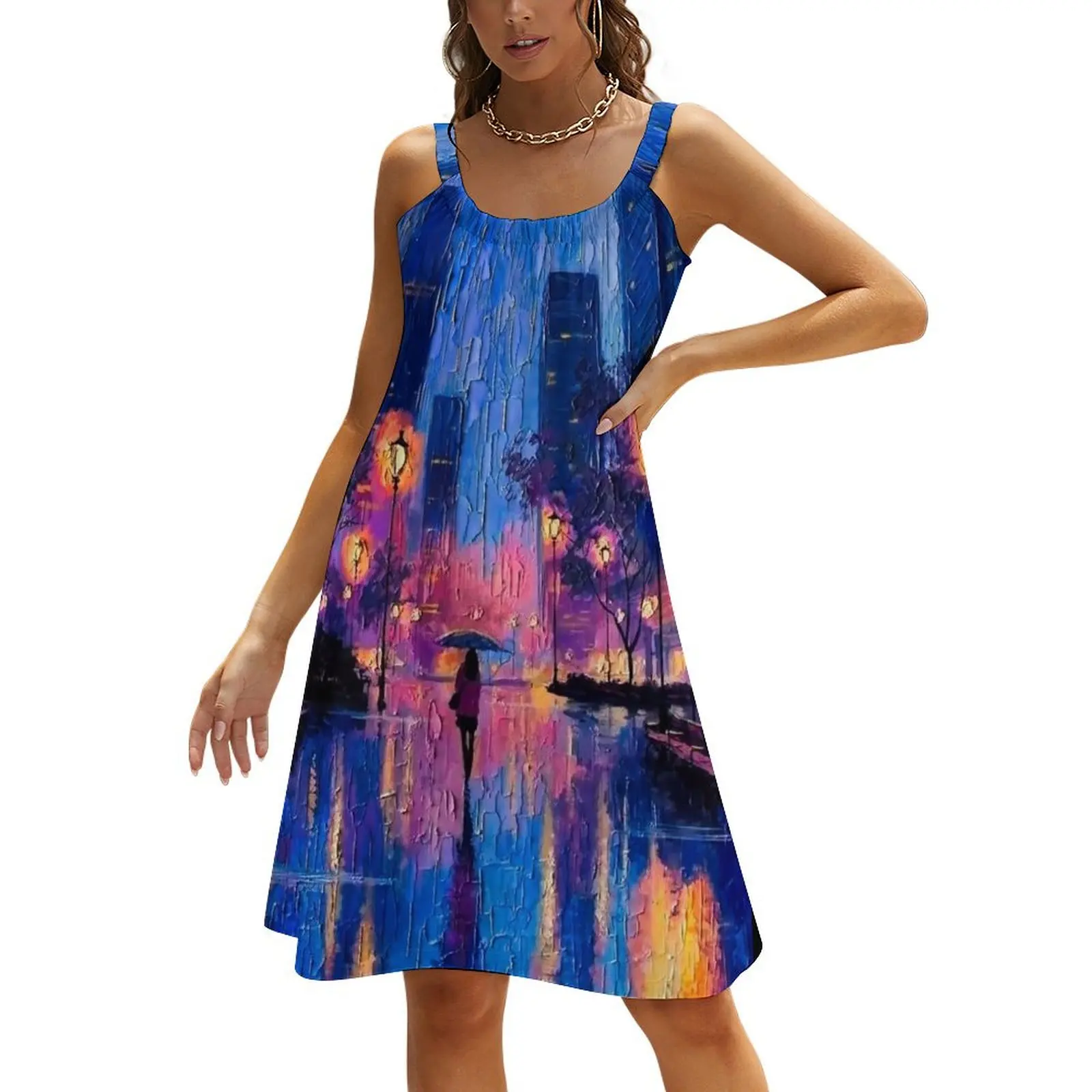 

Paris at Twilight Beach Sling Skirt Elegant gowns party dresses woman elegant chic wedding evening dresses Women's dresses