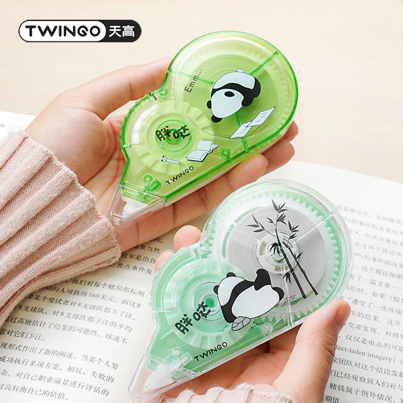 20M Cute Panda Large Capacity White Out Correction Tape Corector Accessories School Office Supplies Cute Stationery Prizes correction tape