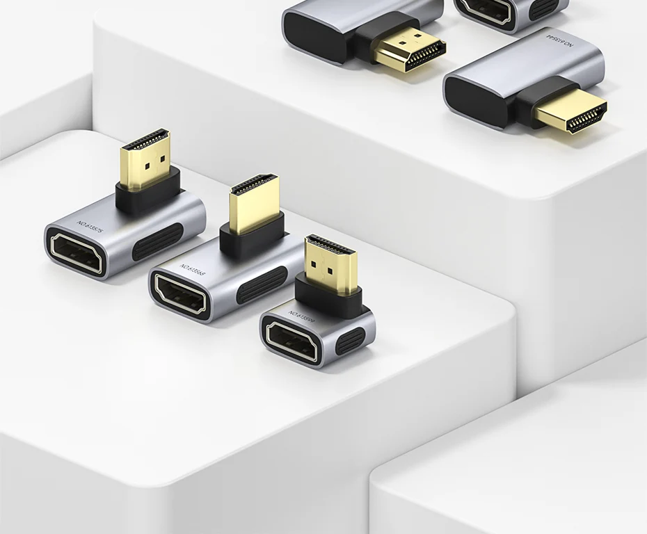 Hagibis HDMI 2.1 Right Angle Adapter 90°