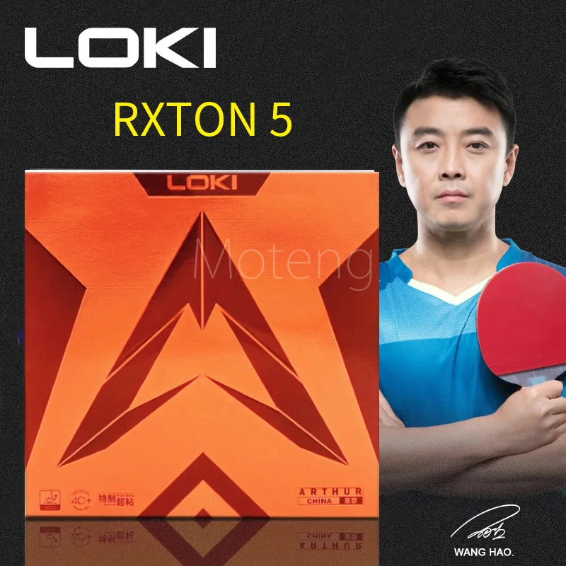 

LOKI ARTHUR Trait Super Sticky Table Tennis Rubber Inner Energy Cake Sponge No-Drill PingPong Rubbers spin Professional