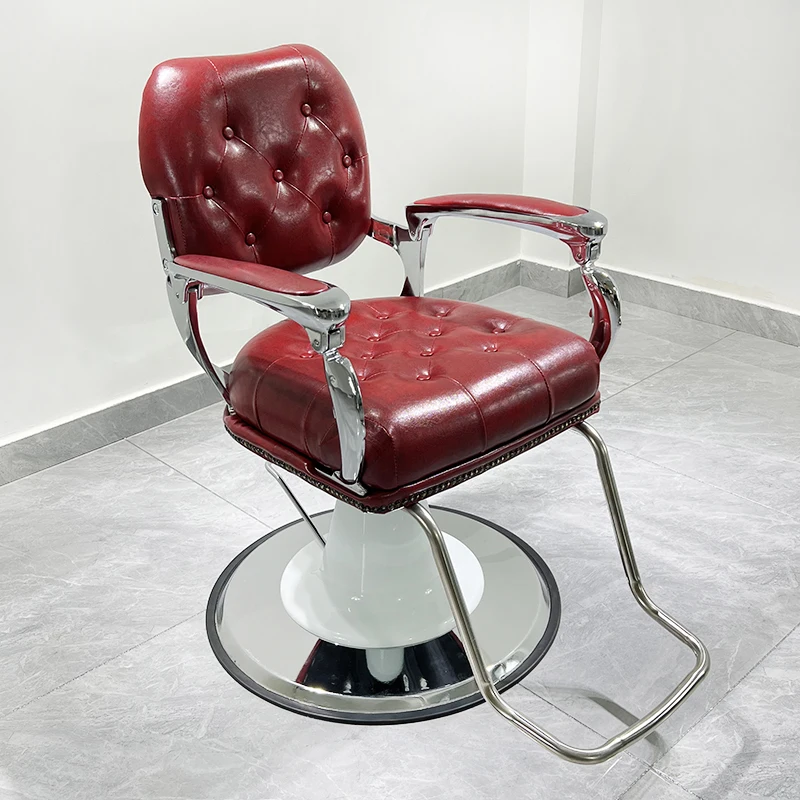 

Cosmetic Swivel Vintage Barber Chair Tattoo Stylist Hairdress Pedicure Chair Barber Professional Tabouret Estheticienne Stool