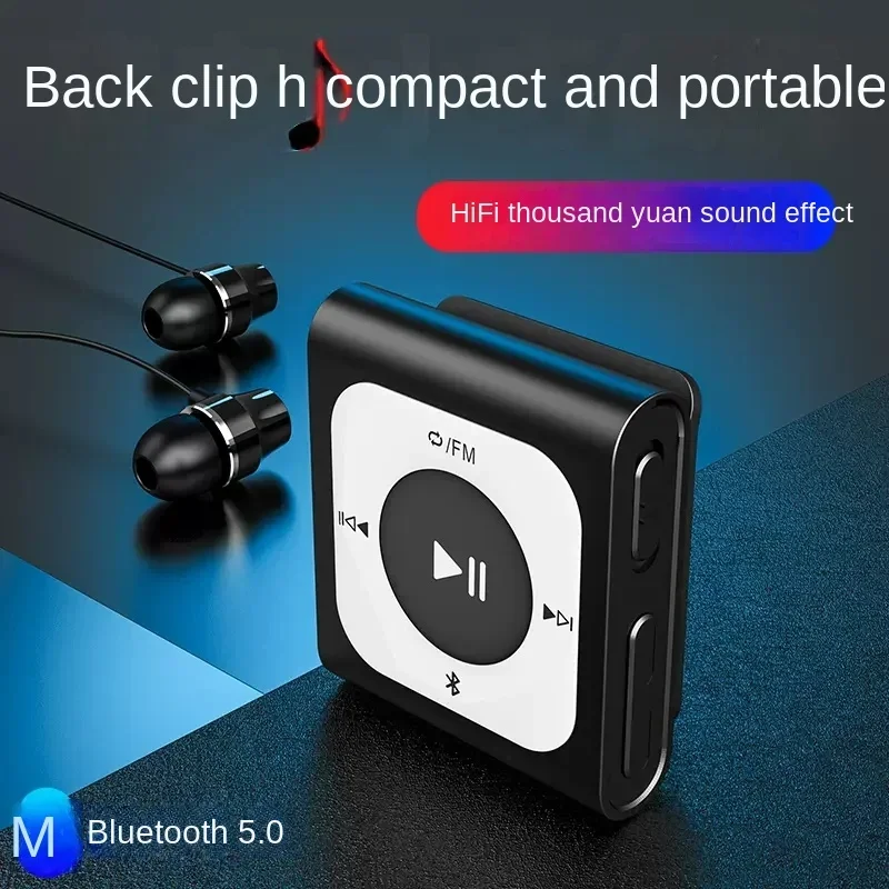 Lettore MP3 64GB Con Bluetooth E Altoparlante Integrato, Radio FM, Registratore, Display 1.77'' – Mini E Portatile Per Musica Offline Senza Distrazioni