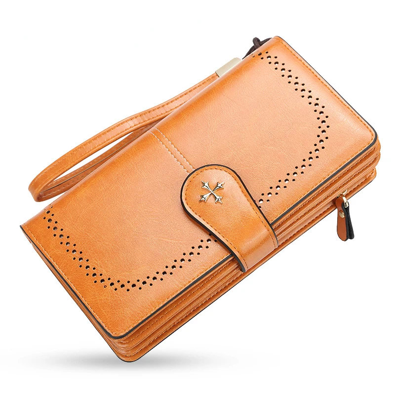 

Женский кошелек в Корейском стиле, многофункциональный клатч тройного сложения с молнией, кошелек для монет с несколькими кармашками для карт, женская сумка, кошелек из искусственной кожи