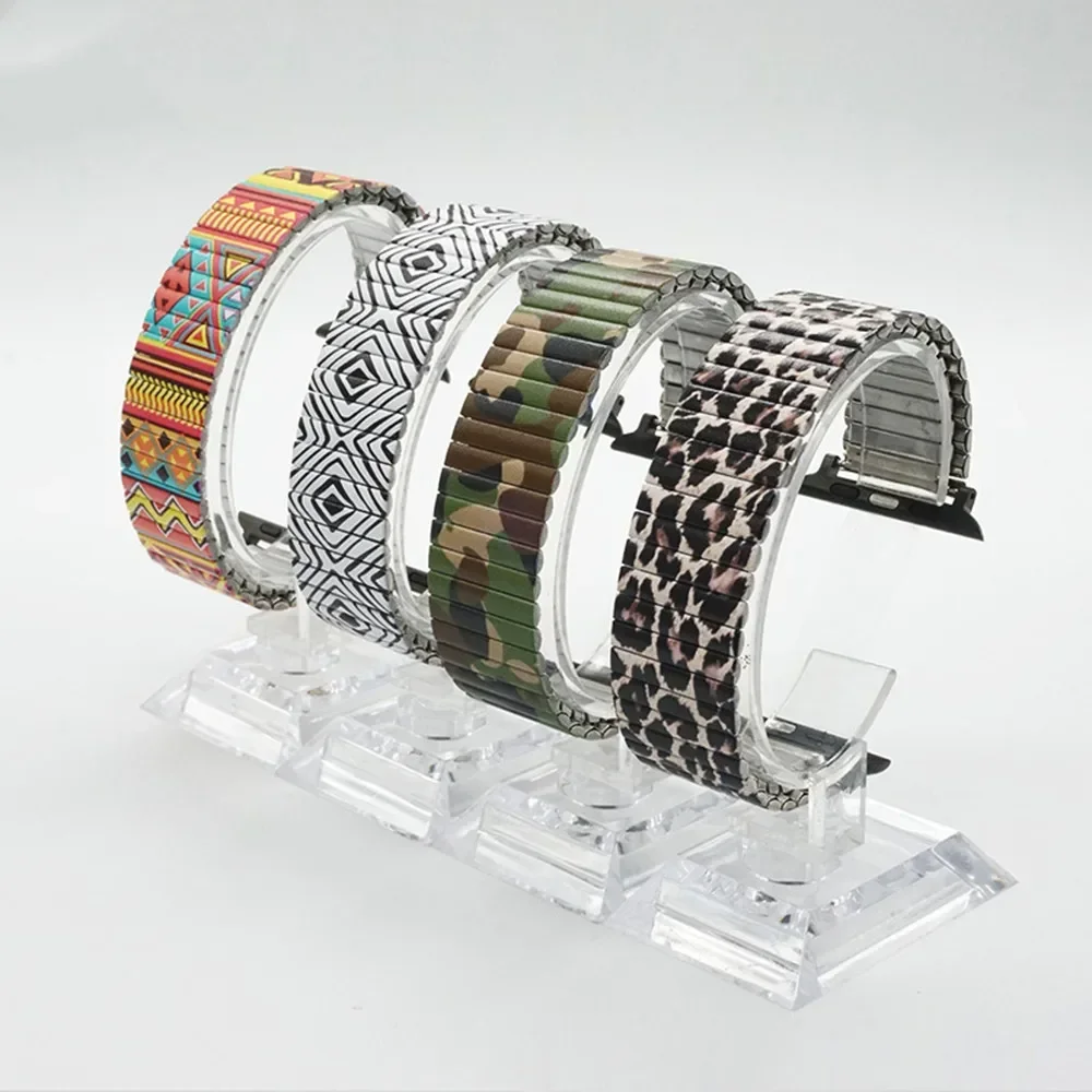 애플 워치 밴드용 탄성 스트랩, 울트라 49mm 시리즈 8 7 6 5 4 3 Se 38/42 40mm, 보헤미아 솔로 루프 팔찌, 아이워치 41mm 45mm, 44mm