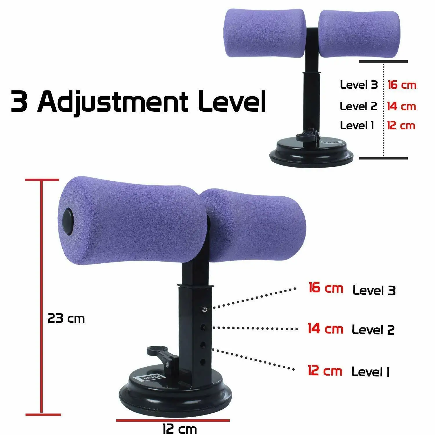 Fitness Sit Up Bar Assistant Abdominal Chest and arm Muscles Gym Exercise Adjustable Resistance Band Lose Weight Trainer Device sit assistant
