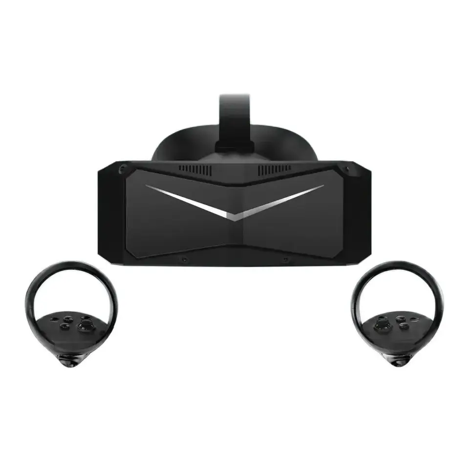 Pimax-ガラスライトヘッドセット,コントローラー付きヘッド