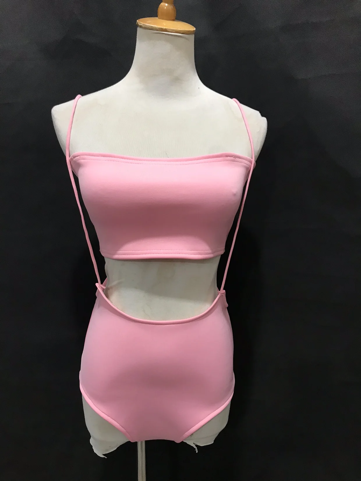 

Adult Women Nightclub Pole Dance Costume Yellow Rave Outfit Sexy Gogo Dancing Clothes Lead Dancer Stage Costume