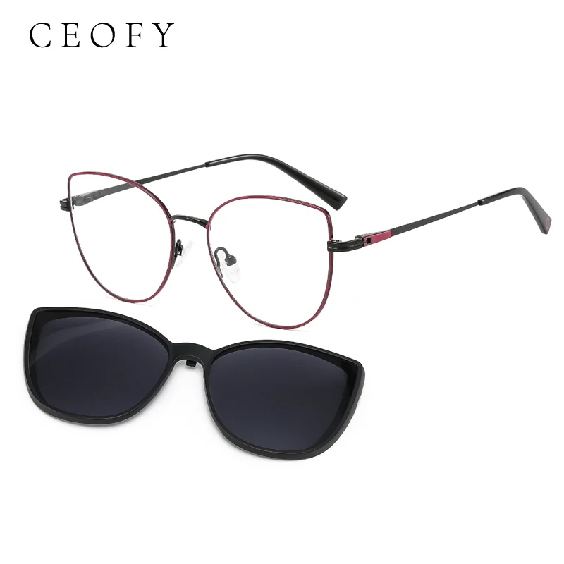 

Ceofy женские оптические очки для близорукости с поляризацией