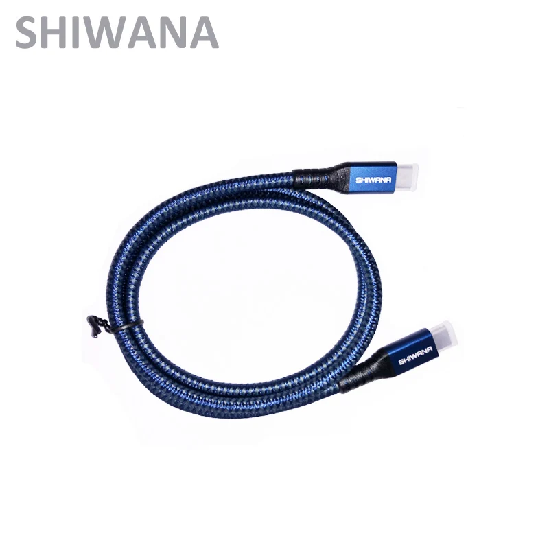 SHIWANA-USB4 ̺ USB 4.0 c 8K @ 60Hz 40Gbps 20V 5A PD100W, Ʈ 3  ȣȯǴ   ̾