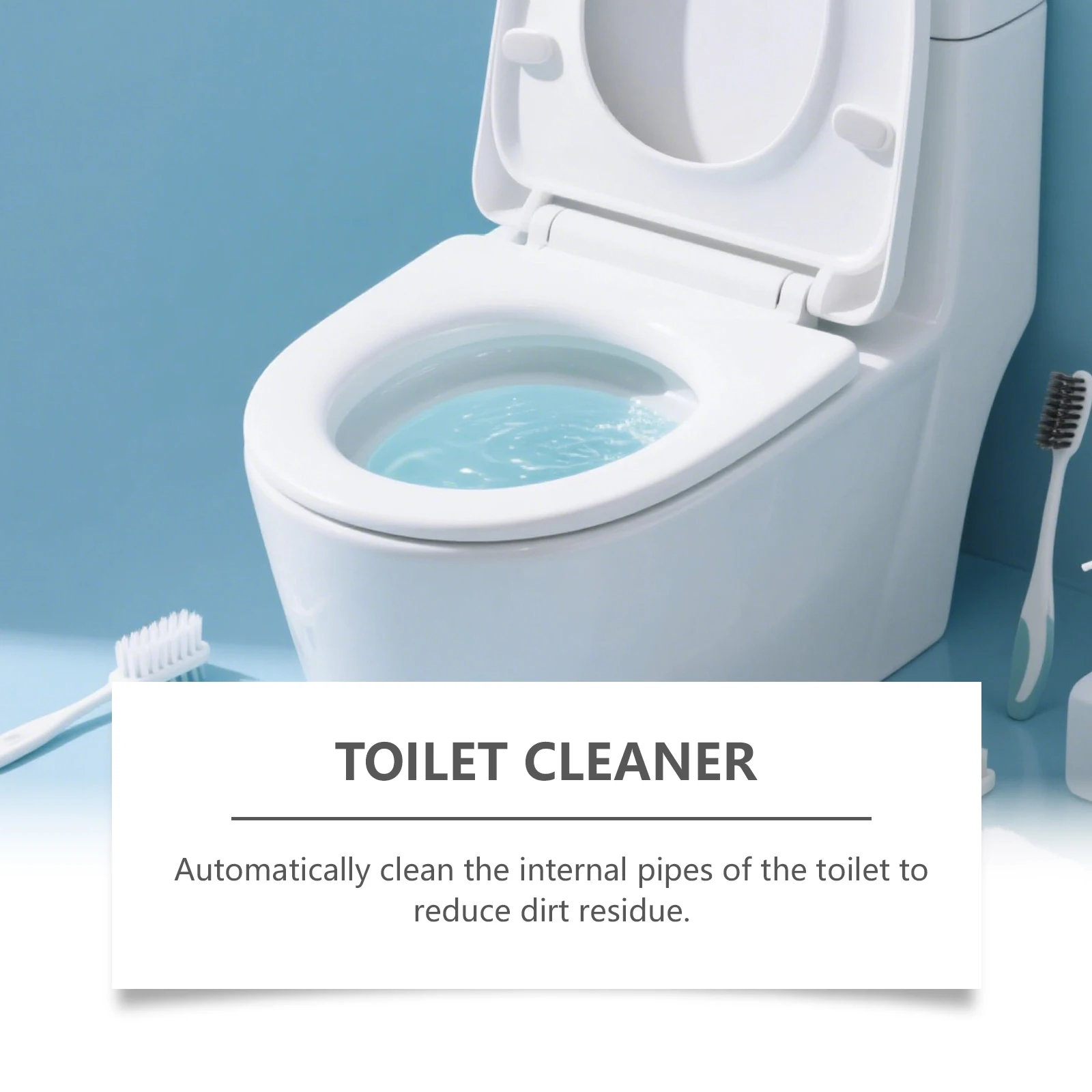 Jaysuing Toilet Bowl Cleaner Powerful Stain & Odor Remover Leaves Fresh Fragrance Effective Cleaning Solution
