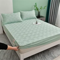 A-Class Antibacterial Quilted Mattress Cover,Mattress Protector,Fitted Sheet- Hypoallergenic, Soft,Cozy 5