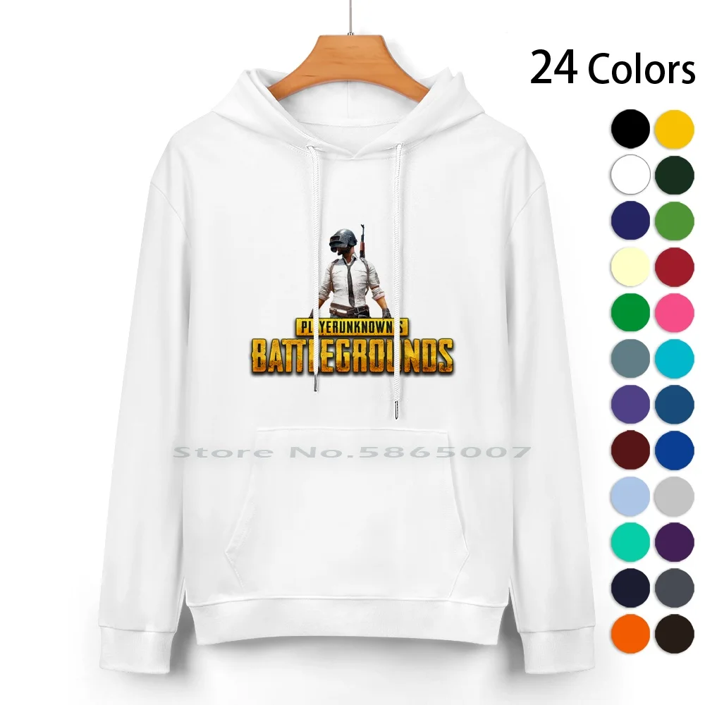 

Playerunknown's Battlegrounds Pure Cotton Hoodie Sweater 24 Colors Pubg Playerunknowms Gaming Games Gamer Pc Computer Console