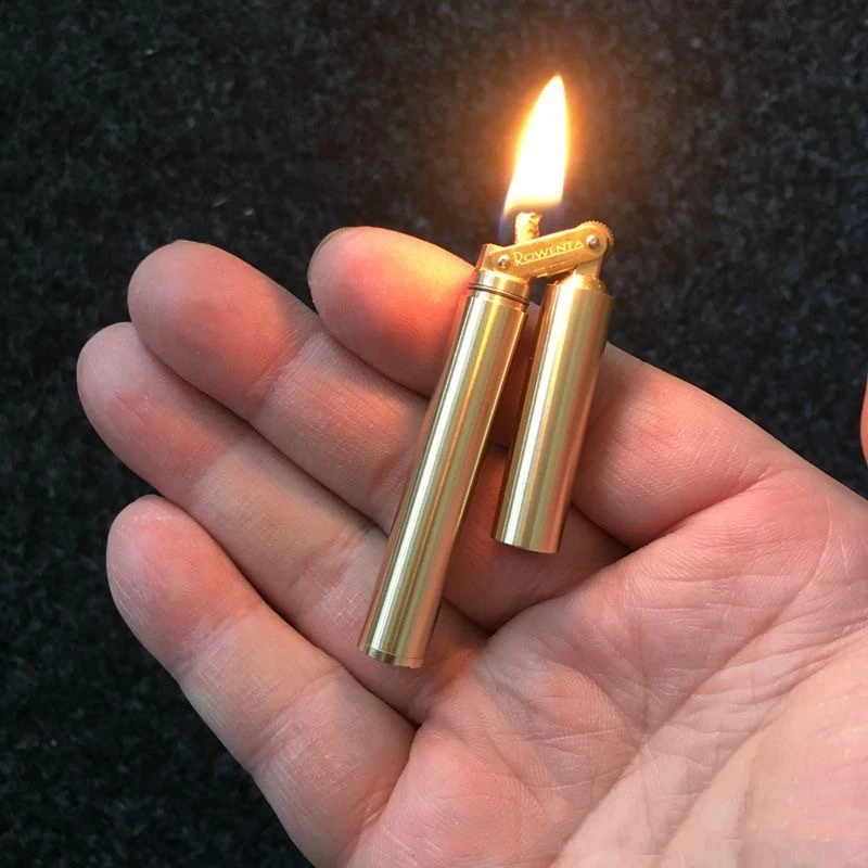 Encendedor De Queroseno Portátil 3 En 1 - Metal A Prueba De Viento, Ideal Para Barbacoas, Acampada Y Exteriores