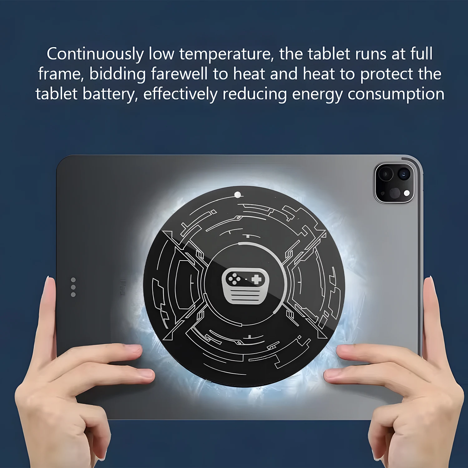 1-3PCS 초박형 자기 냉각 스티커 냉각 팬용 방열 패치 게임용 휴대폰 쿨러 라디에이터