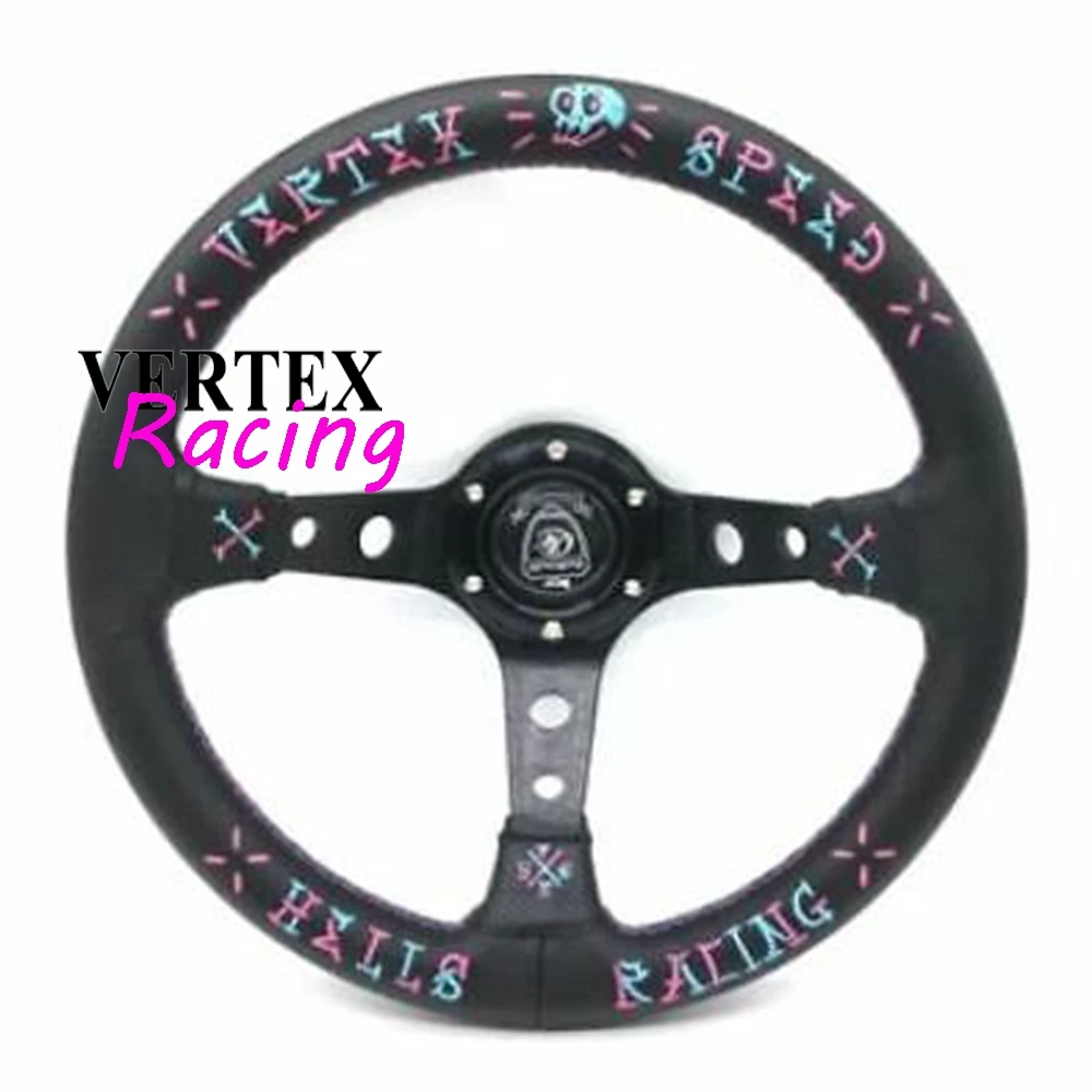 Universal13InchRacingVERTEXSpeedSTEERINGWHEELDriftRallyJDM