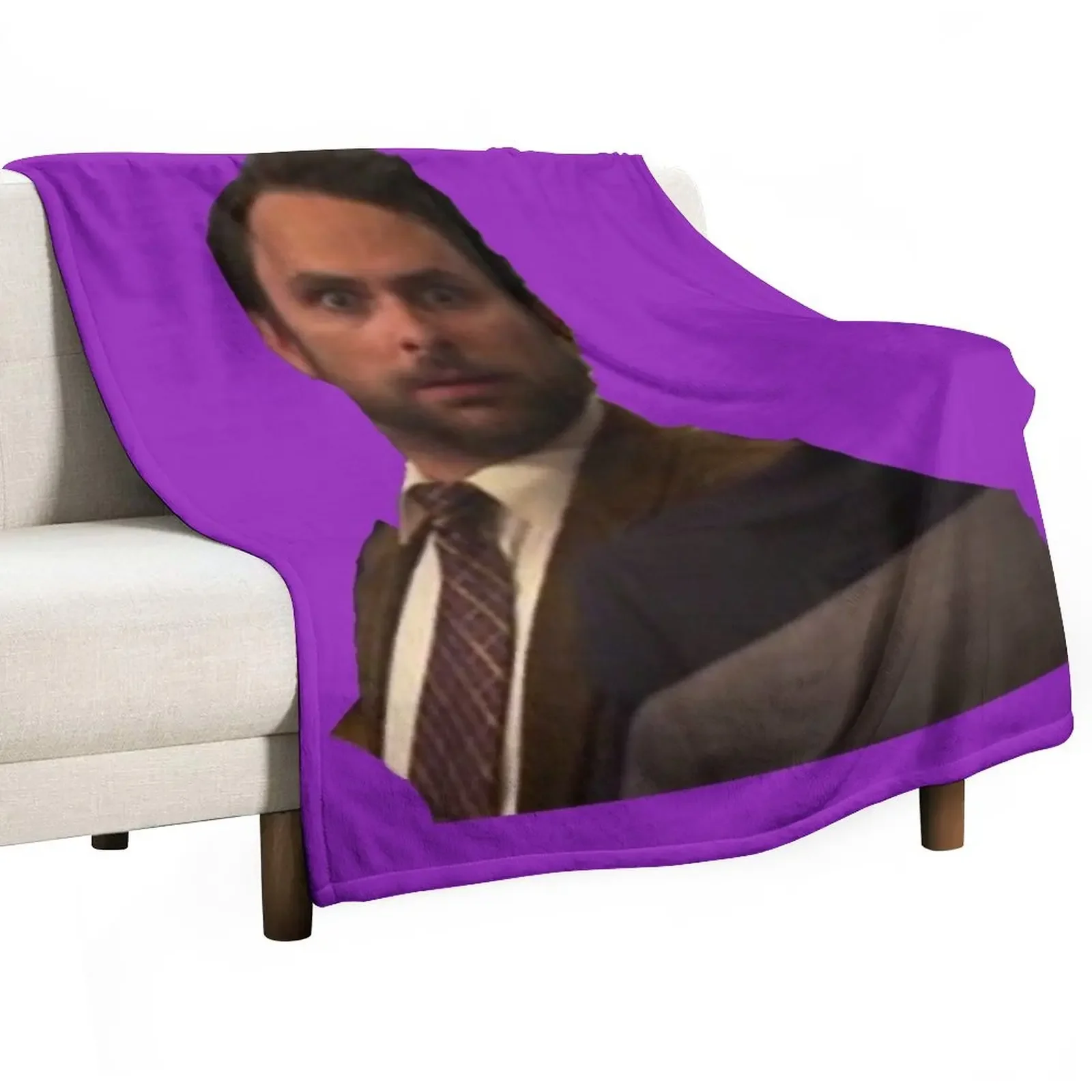 

it's always sunny charlie Sticker Throw Blanket Decorative Sofas halloween christmas decoration Moving Blankets
