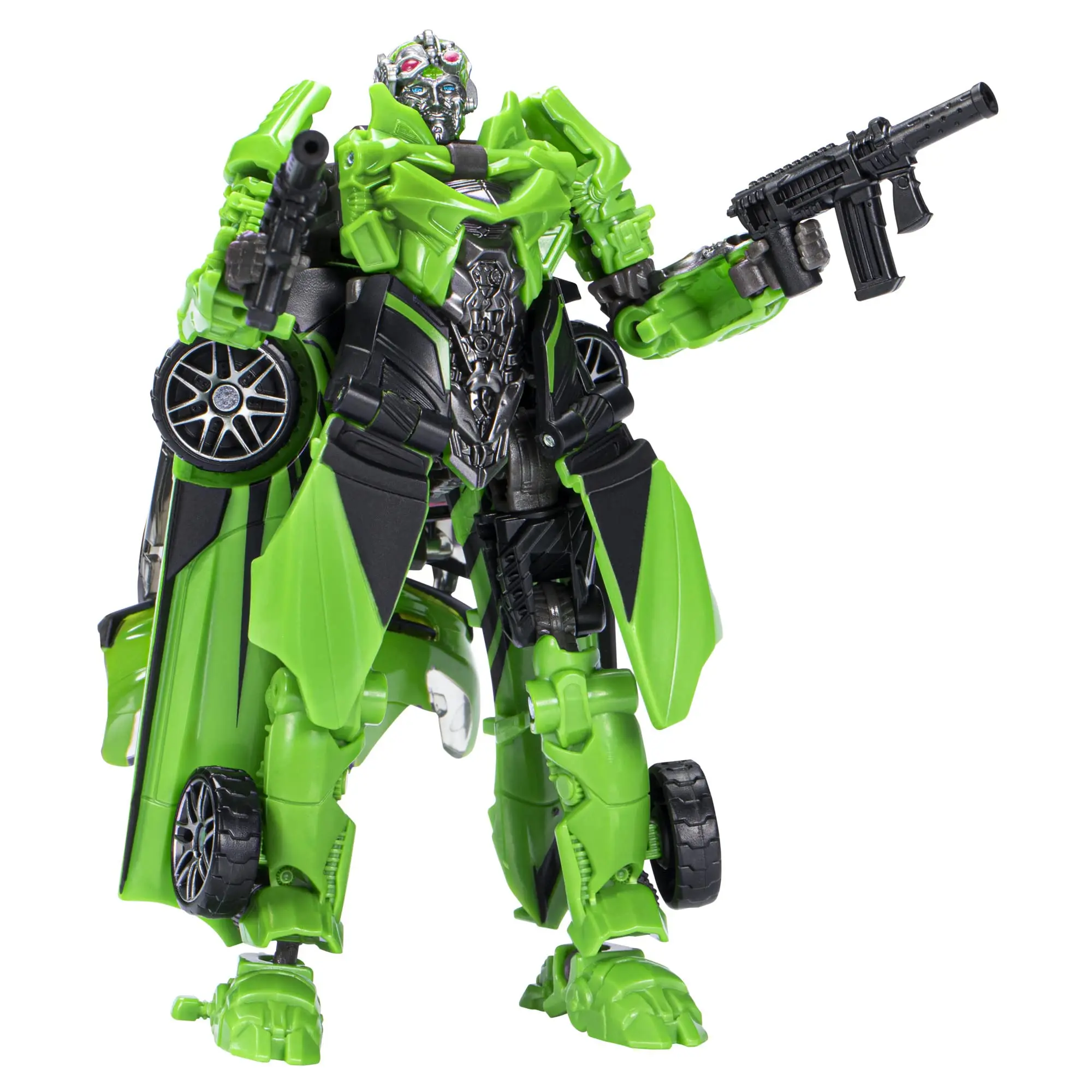 

Transformers Toys Studio Series 93 Deluxe Class The Last Knight Autobot Hot Rod Action Figure - Ages 8 and Up, 4.5-Inch