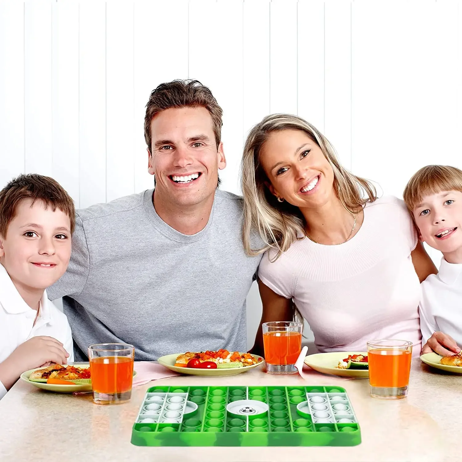 큰 팝 버블 감각 자극 장난감, 남자아이들을 위한 축구장 모양 스트레스 해소 팝 장난감, 자폐증, ADHD, 불안 어린이를 위한 팝퍼 장난감